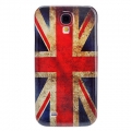 Чехол накладка пластиковая для Samsung Galaxy S4 UK flag London style  